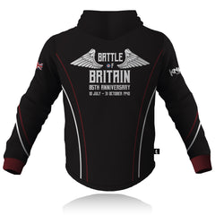 RAFBF Battle Of Britain 85th Anniversary - Full Zip Embroidered Hoodie (CLEARANCE)