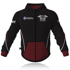 RAFBF Battle Of Britain 85th Anniversary - Full Zip Embroidered Hoodie (CLEARANCE)