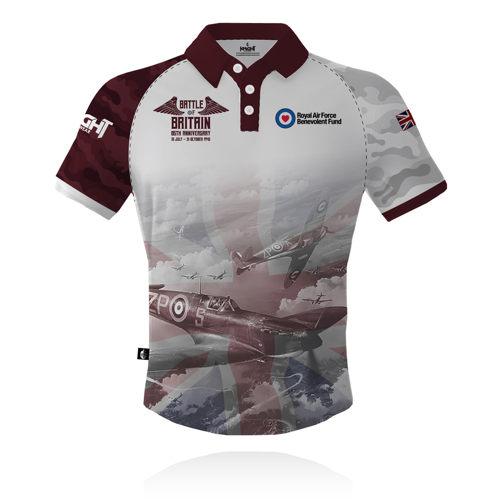 RAFBF Battle Of Britain 85th Anniversary - Tech Polo (CLEARANCE)