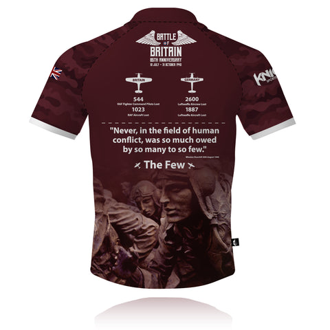 Honour Our Armed Forces - Battle Of Britain 85 - Tech Polo (CLEARANCE)