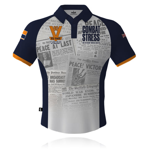 Combat Stress - VJ-Day 80 - Tech Polo