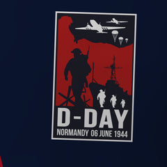 SSAFA, the Armed Forces charity D-Day - Full Zip Embroidered Hoodie (CLEARANCE)