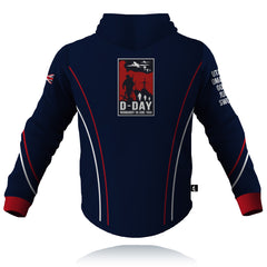 SSAFA, the Armed Forces charity D-Day - Full Zip Embroidered Hoodie (CLEARANCE)