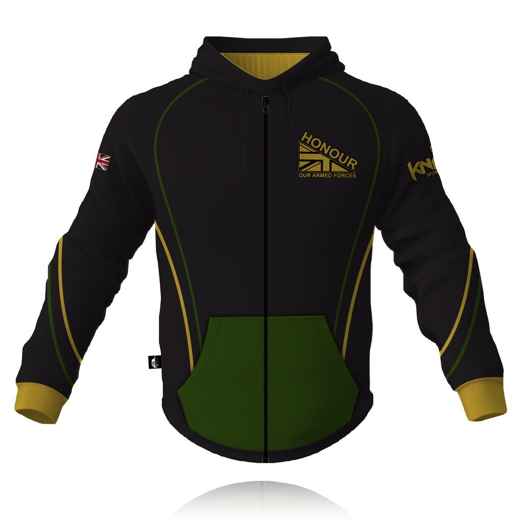 Honour Our Armed Forces 2025/2026 - Full Zip Embroidered Hoodie