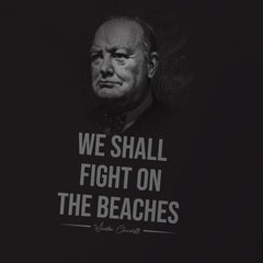 Winston Churchill "We Shall Fight on the Beaches" - Tech Polo