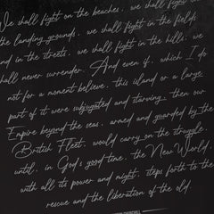 Winston Churchill "We Shall Fight on the Beaches" - Tech Polo