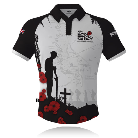 Honour Our Armed Forces 'Battle of the Somme' - Tech Polo (CLEARANCE)