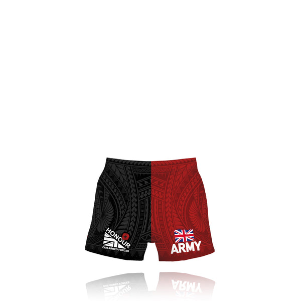 Honour Our Armed Forces British Army Remembrance Tech Shorts
