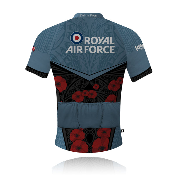 Honour Our Armed Forces Royal Air Force Remembrance Cycling Shirt Knight Sportswear