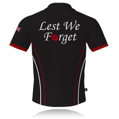 Honour Our Armed Forces 'Lest We Forget' - Embroidered Polo