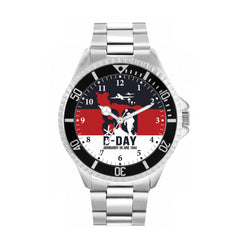 D-Day 80 - Operation Overlord - Stainless Steel Strap 42mm Bezel Watch