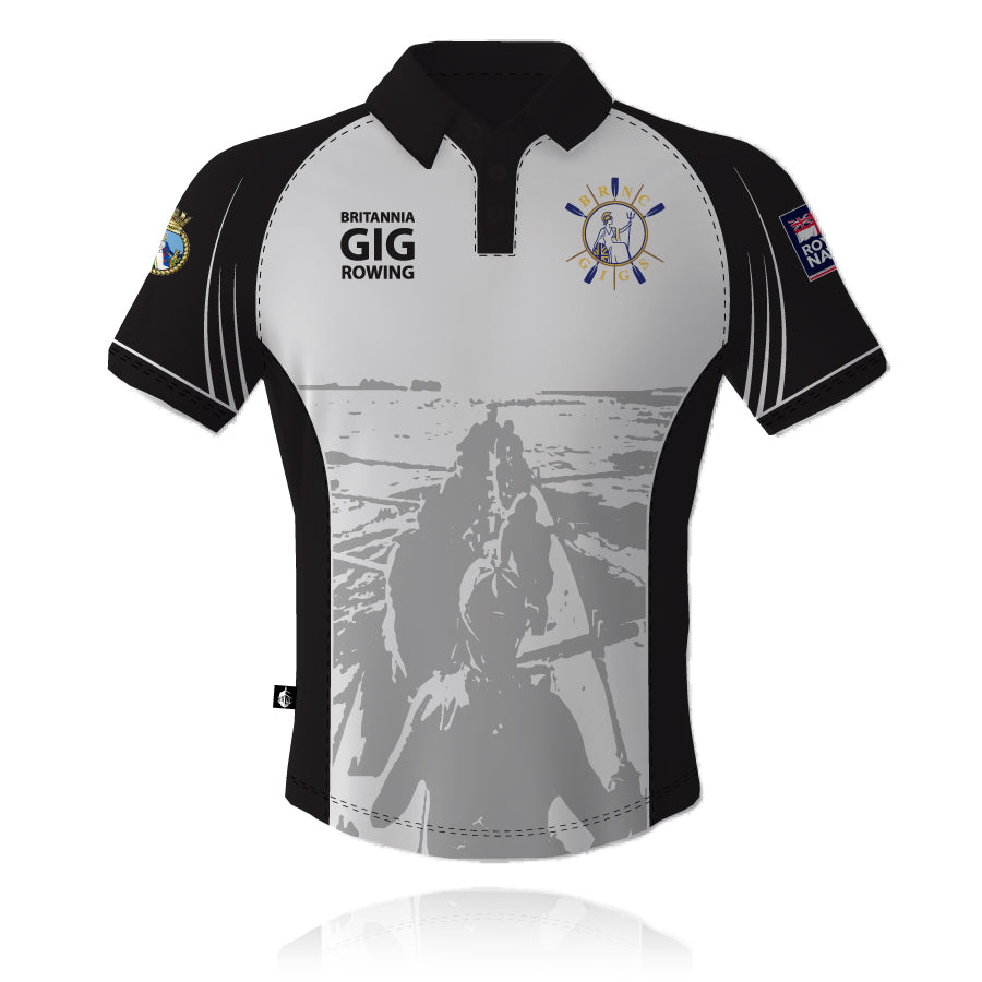 BRNC Rowing Team Tech Polo Shirt