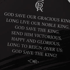 Honour Our Armed Forces - King Charles III 'God Save The King' - Tech Polo (CLEARANCE)