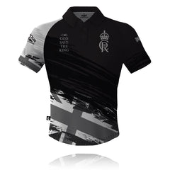 Honour Our Armed Forces - King Charles III 'God Save The King' - Tech Polo (CLEARANCE)