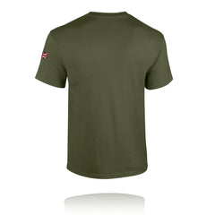 Honour Our Armed Forces Cotton (Military Green) - T-Shirt