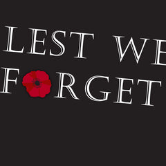 Honour Our Armed Forces 'Lest We Forget' - Embroidered Hoodie