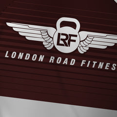 London Road Fitness V1 Maroon - Tech Tee