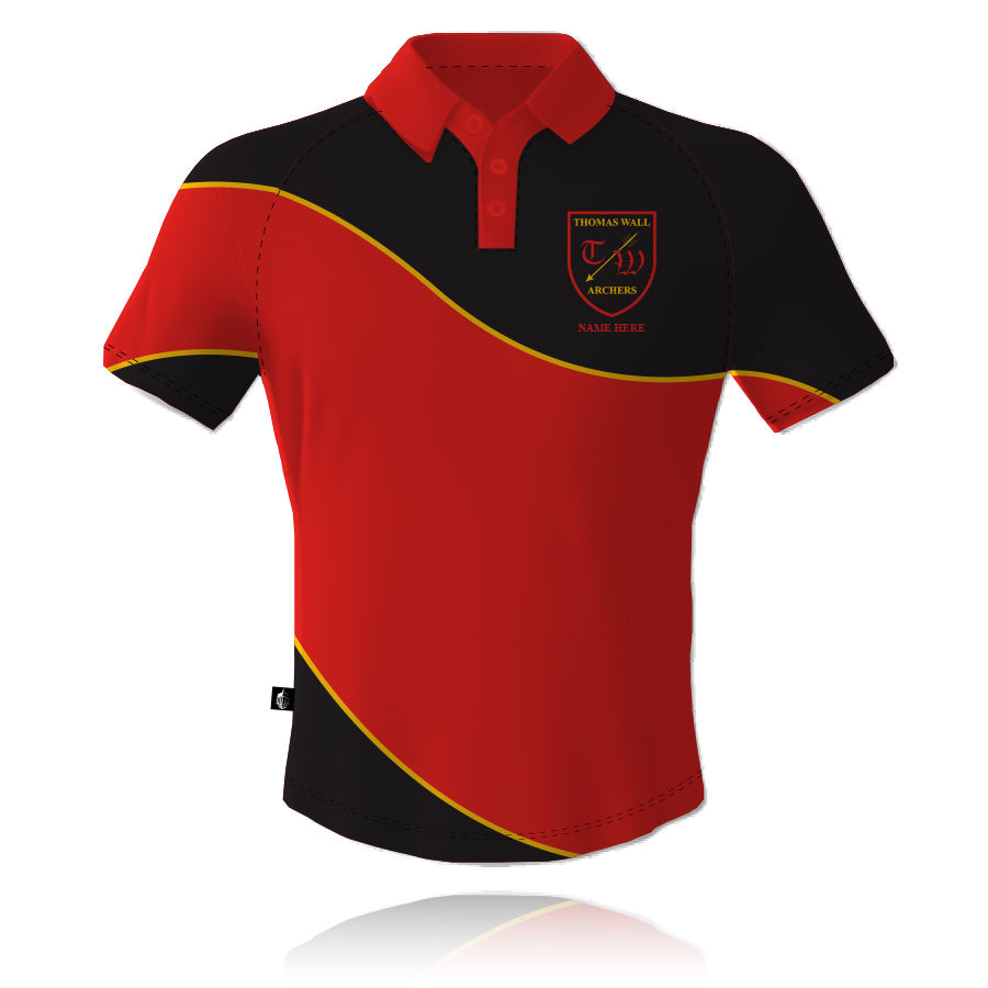 Thomas Wall Archers Tech Polo