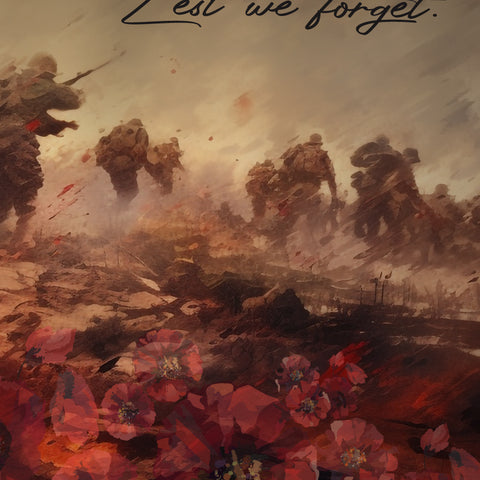 We Will Remember Them Clothing Range