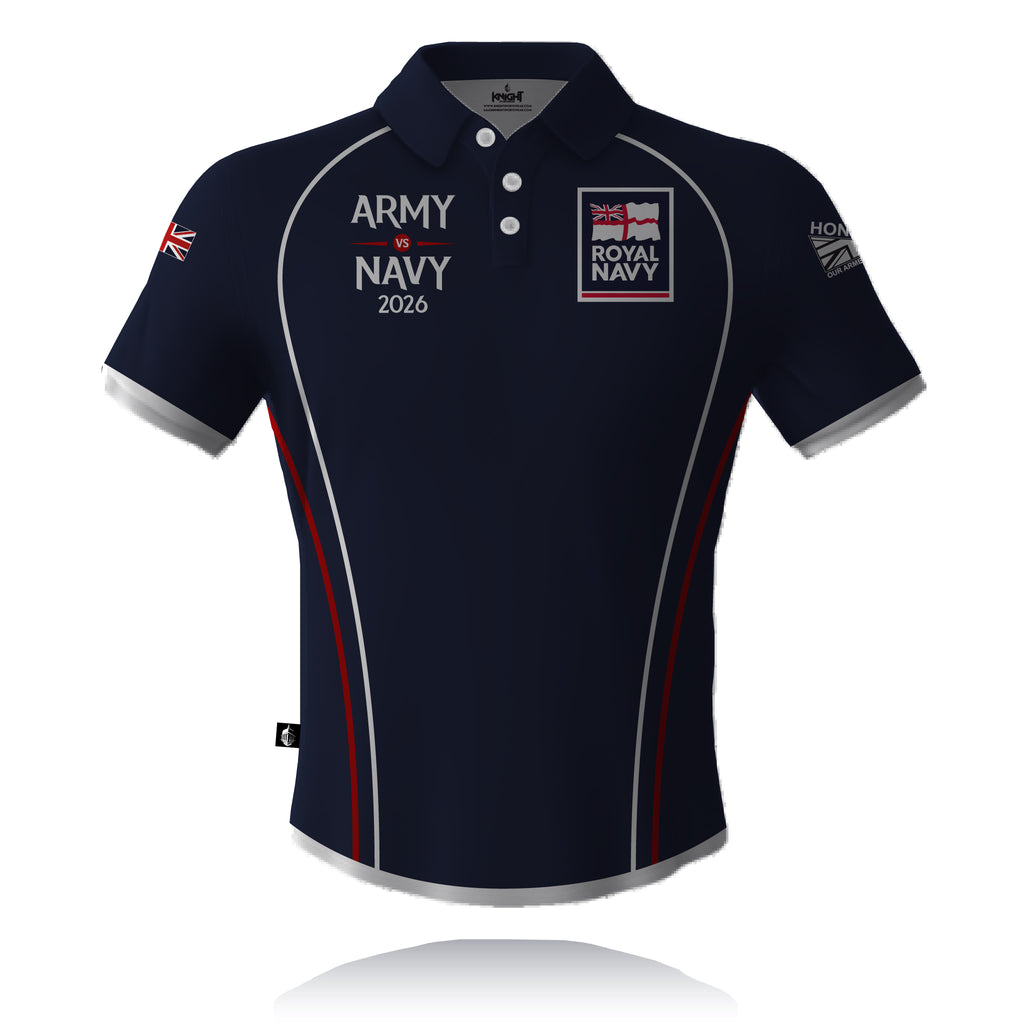 Honour Our Armed Forces (Royal Navy) - Army vs Navy 2026 - Embroidered Polo