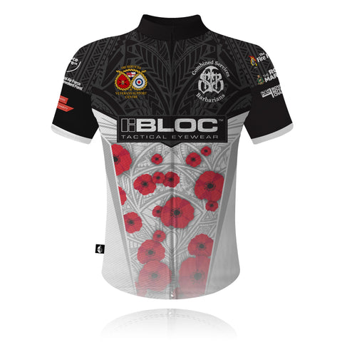 Barbarians Combined Services 2024- Remembrance - Cycling Shirt