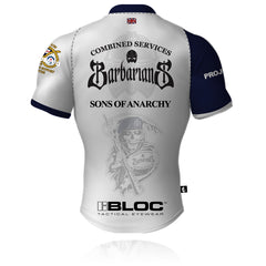 Barbarians "SONS OF ANARCHY" Royal Navy/Police - Rugby Shirt