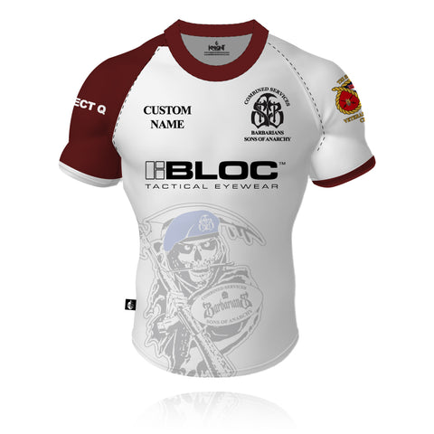Barbarians "SONS OF ANARCHY" Royal Air Force - Rugby Shirt