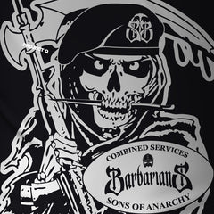 Barbarians "SONS OF ANARCHY" V2 Supporters - Tech Tee