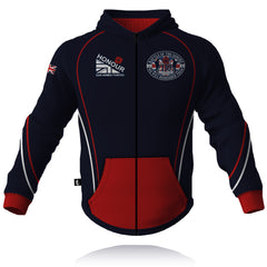 Battle of the Somme 110 -  Full Zip Embroidered Hoodie