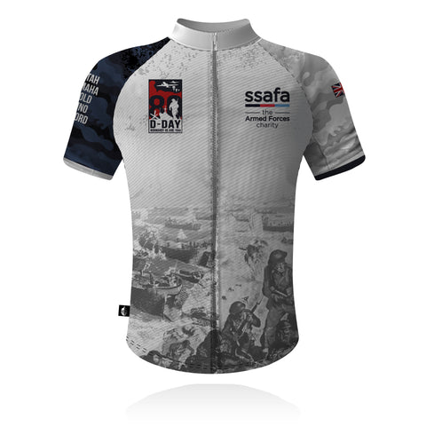 SSAFA, the Armed Forces charity D-Day 80 - Cycling Shirt