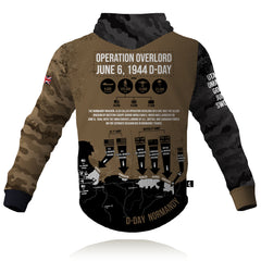 Honour Our Armed Forces D-Day - Operation Overlord - Tech Hoodie