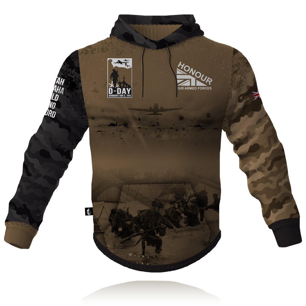 Honour Our Armed Forces D-Day - Operation Overlord - Tech Hoodie