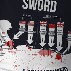 SSAFA, the Armed Forces charity D-Day 80 - Tech Tee (CLEARANCE)