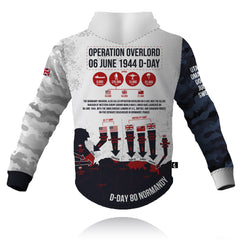 SSAFA, the Armed Forces charity D-Day 80 - Tech Hoodie