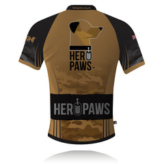 Hero Paws V2 (Brown) - Cycling Shirt
