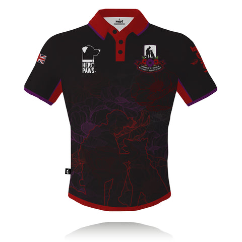 Hero Paws  "Lest We Forget" - Tech Polo