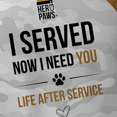 Hero Paws ( Life After Service) - Tech Polo