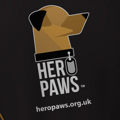 Hero Paws - Full Zip Embroidered Hoodie