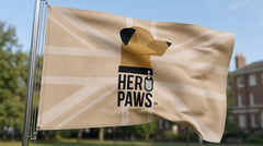 Hero Paws (Brown) - Flag