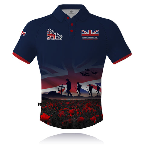 Honour Our Armed Forces - Armed Forces Day (Navy) - Tech Polo