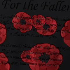 For the Fallen (Black) - Tech Polo (CLEARANCE)