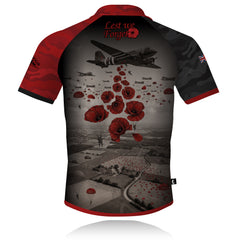 Knight Sportswear - Remembrance Poppy Chutes V1- Tech Polo