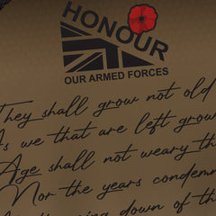 We Will Remember Them - Tech Polo (CLEARANCE)