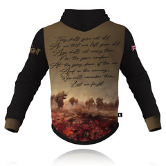 Honour Our Armed Forces 'We Will Remember Them' - Tech Hoodie