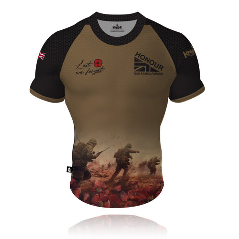 Honour Our Armed Forces 'We Will Remember Them' -  Rugby/Training Shirt
