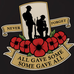 Knight Sportswear - Never Forget - Embroidered Polo