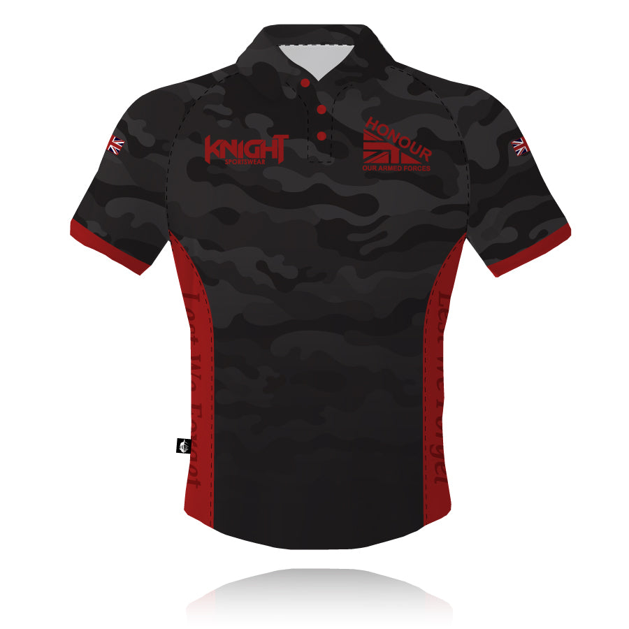 V1 Honour Our Armed Forces Camouflage-  Tech Polo (CLEARANCE)