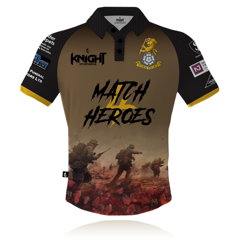 Match 4 Heroes - Army - 2025 Football Shirt