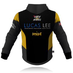 Match 4 Heroes (Black) - 2025 Tech Hoodie
