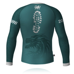 Rotary Across Wales Walk 2026 - V3  Long Sleeve Tech Tee